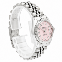 Rolex DateJust 26MM 69174 Pink MOP Dial Watch